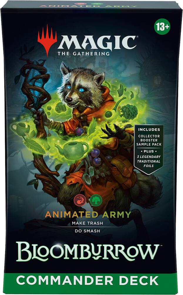 Magic Commander Deck - Animated Army : Commander: Bloomburrow