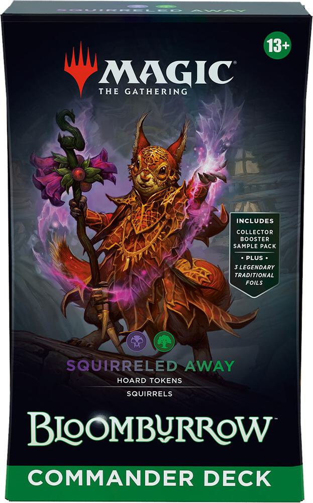 Magic Commander Deck - Squirreled Away: Commander: Bloomburrow