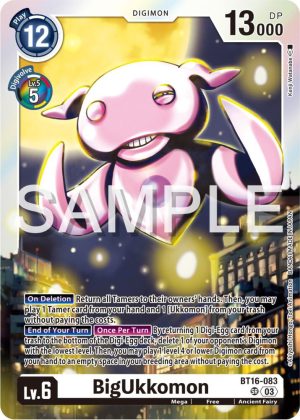 BigUkkomon - BT16-083 SR: Beginning Observer