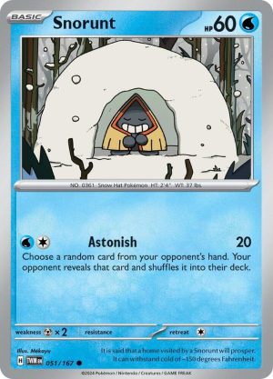 Snorunt - 051/167: SV06: Twilight Masquerade