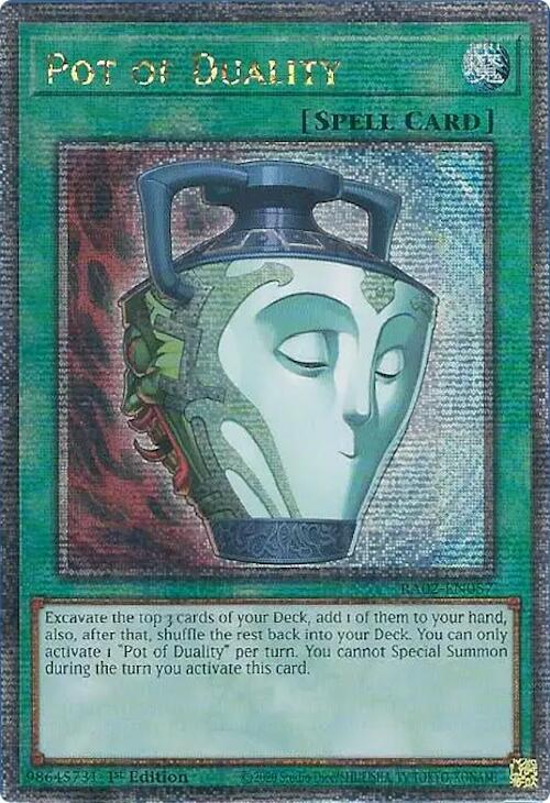 Pot of Duality - RA02-EN057: 25th Anniversary Rarity Collection II