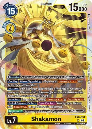 Shakamon - EX6-031 SR: Infernal Ascension