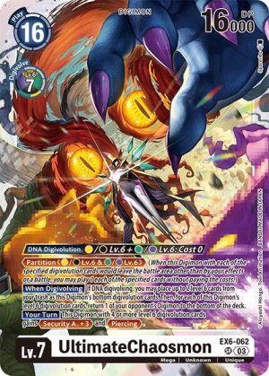 UltimateChaosmon - EX6-062 SR: Infernal Ascension