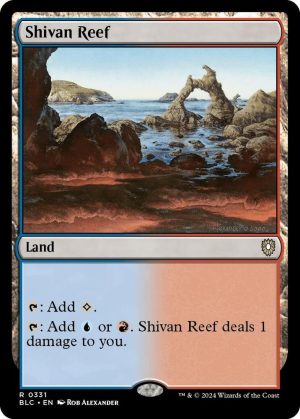 Shivan Reef - 331: Commander: Bloomburrow