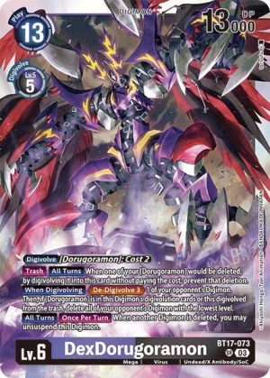 DexDorugoramon - BT17-073 SR: Secret Crisis