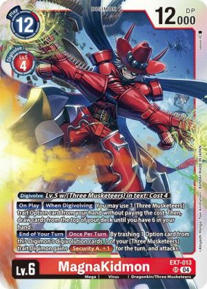 MagnaKidmon - EX7-013 SR: Digimon LIBERATOR