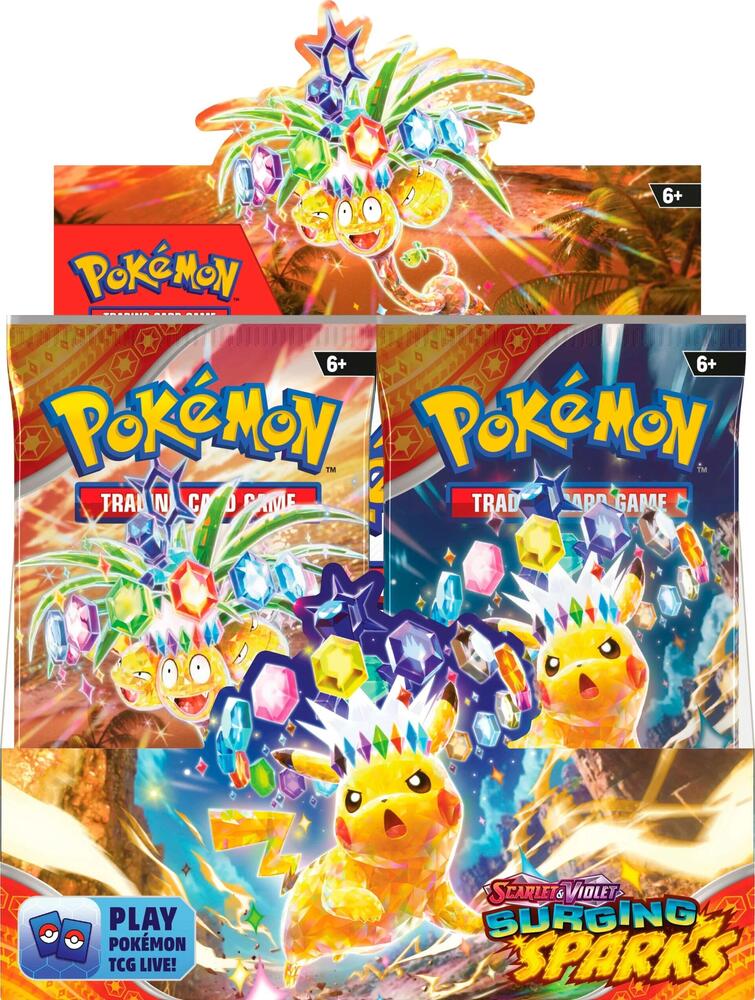 Pokemon Booster Box: SV08: Surging Sparks