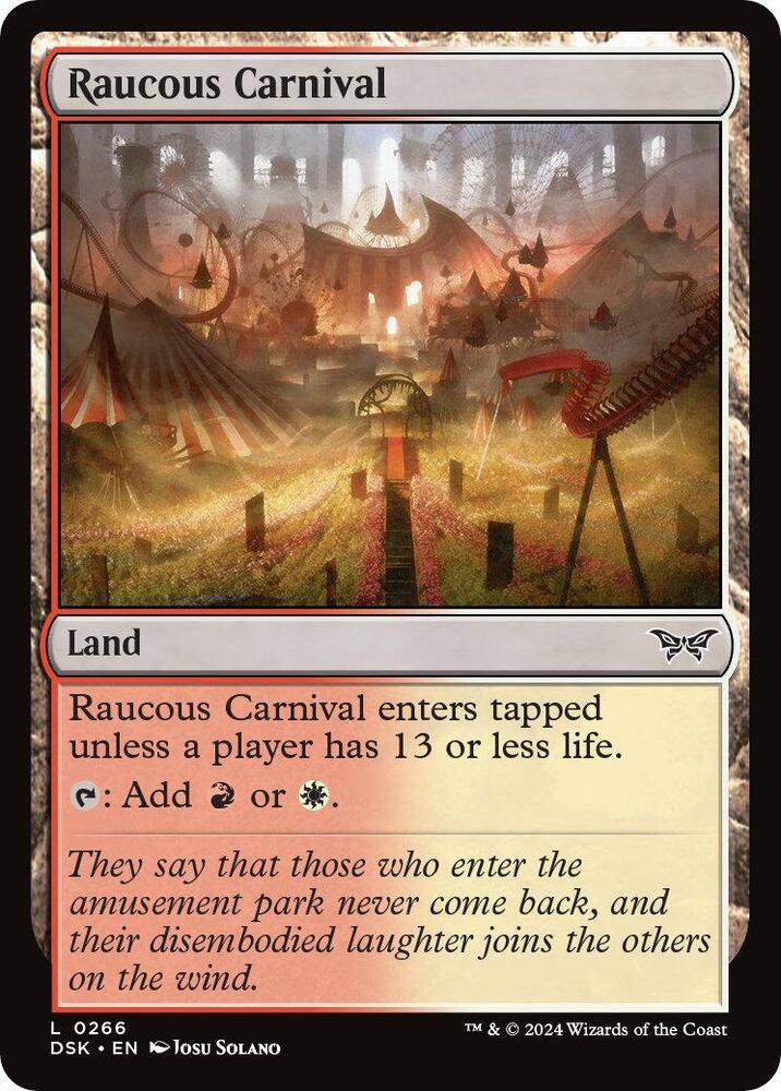 Raucous Carnival - 266: Duskmourn: House of Horror