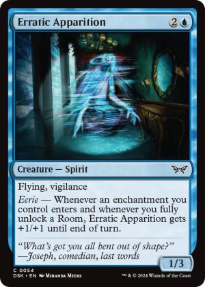 Erratic Apparition - 54: Duskmourn: House of Horror
