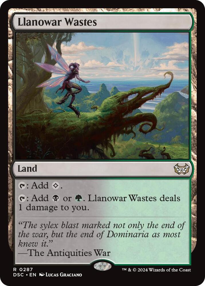 Llanowar Wastes - 287: Commander: Duskmourn: House of Horror