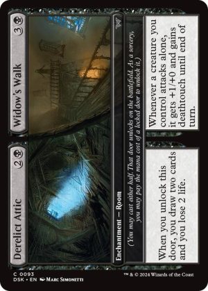 Derelict Attic // Widow's Walk - 93: Duskmourn: House of Horror