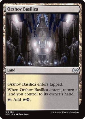 Orzhov Basilica - 292: Commander: Duskmourn: House of Horror