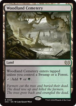 Woodland Cemetery - 326: Commander: Duskmourn: House of Horror