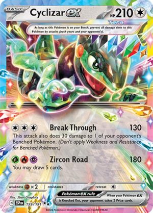 Cyclizar ex - 159/191: SV08: Surging Sparks (ES)