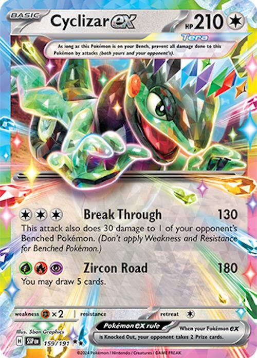 Cyclizar ex - 159/191: SV08: Surging Sparks (ES)