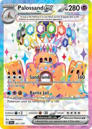 Palossand ex - 221/191: SV08: Surging Sparks (ES)