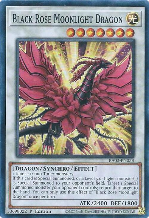 Black Rose Moonlight Dragon - RA03-EN038: Quarter Century Bonanza