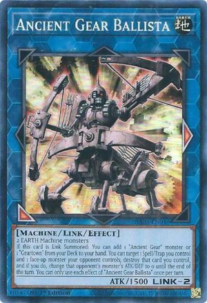 Ancient Gear Ballista - RA03-EN046: Quarter Century Bonanza