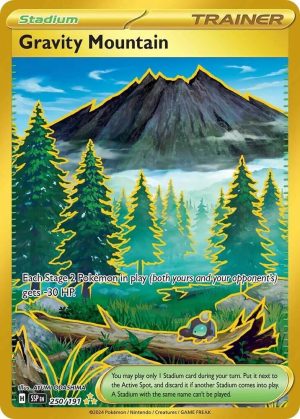 Gravity Mountain - 250/191: SV08: Surging Sparks