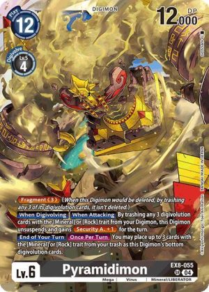Pyramidimon - EX8-055 SR: Chain of Liberation