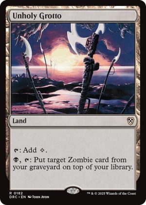 Unholy Grotto - 182: Commander: Aetherdrift