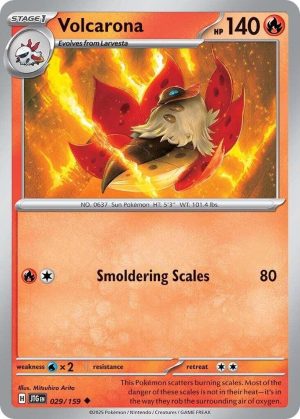 Volcarona - 029/159: SV09: Journey Together