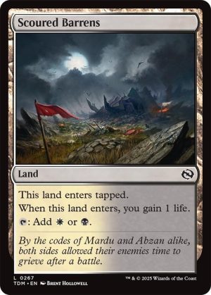 Scoured Barrens - 267: Tarkir: Dragonstorm