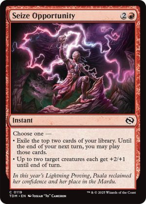 Seize Opportunity - 119: Tarkir: Dragonstorm