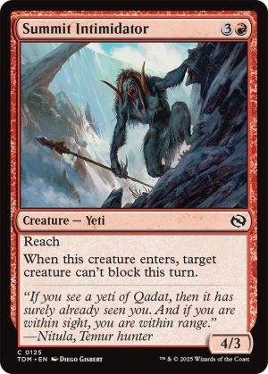 Summit Intimidator - 125: Tarkir: Dragonstorm
