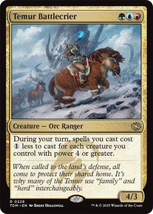 Temur Battlecrier - 228: Tarkir: Dragonstorm