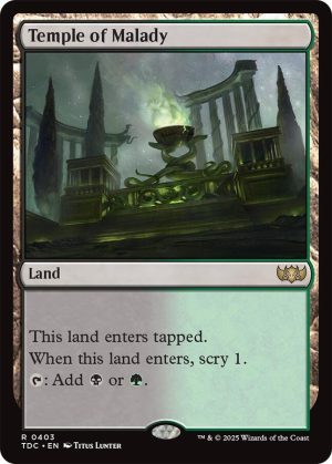 Temple of Malady - 403: Commander: Tarkir: Dragonstorm