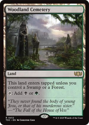 Woodland Cemetery - 412: Commander: Tarkir: Dragonstorm