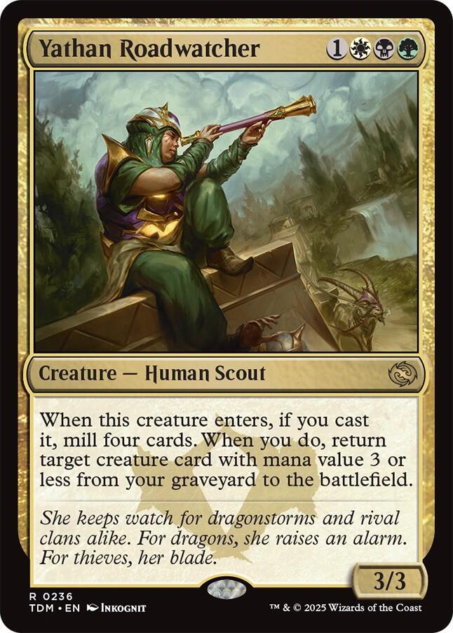Yathan Roadwatcher - 236: Tarkir: Dragonstorm