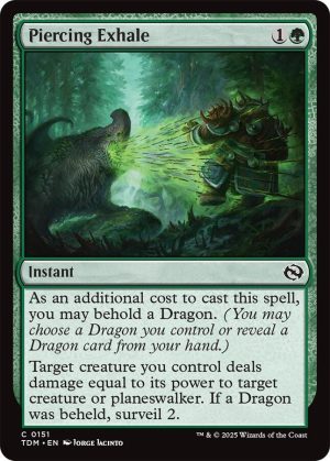 Piercing Exhale - 151: Tarkir: Dragonstorm