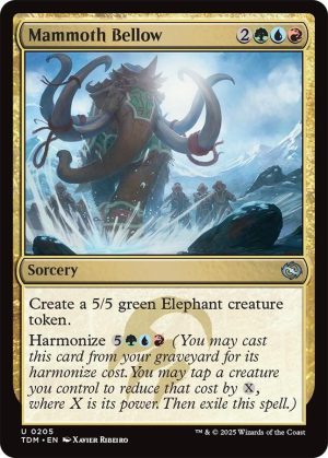 Mammoth Bellow - 205: Tarkir: Dragonstorm