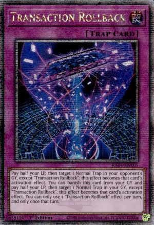 Transaction Rollback - RA04-EN105: Quarter Century Stampede