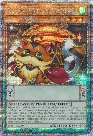 Majespecter Raccoon - RA04-EN259: Quarter Century Stampede
