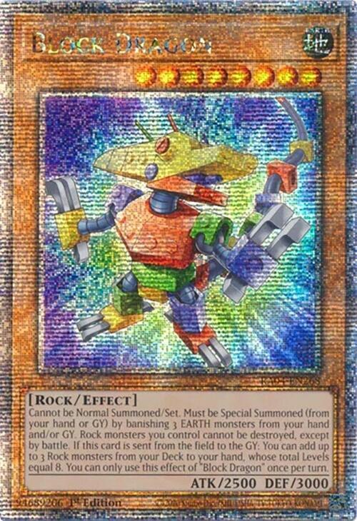 Block Dragon - RA04-EN268: Quarter Century Stampede