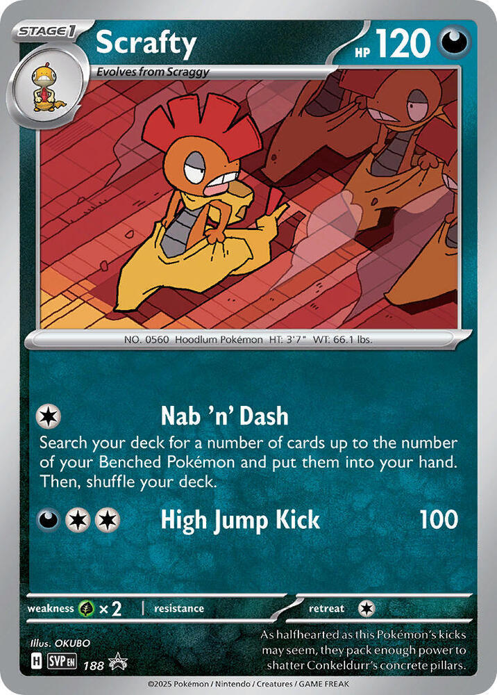 Scrafty - 188: SV: Scarlet & Violet Promo Cards