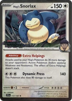 Hop's Snorlax - 117/159: SV09: Journey Together