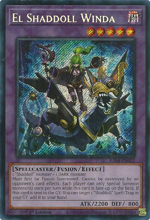 El Shaddoll Winda - RA04-EN052: Quarter Century Stampede