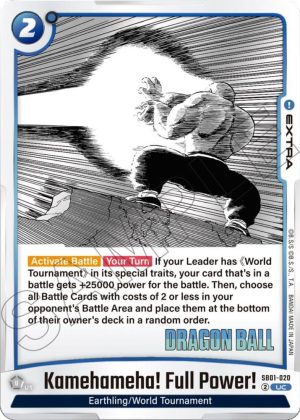 Kamehameha! Full Power! - SB01-020: Manga Booster 01