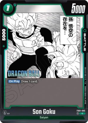 Son Goku - FB01-085: Manga Booster 01