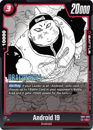 Android 19 - SB01-006: Manga Booster 01