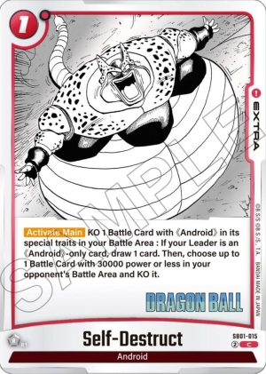 Self - Destruct SB01-015: Manga Booster 01