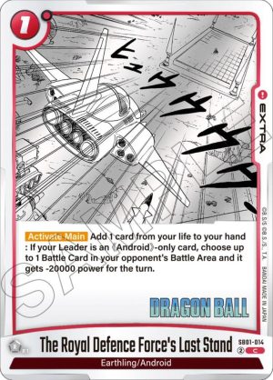 The Royal Defence Force's Last Stand - SB01-014: Manga Booster 01