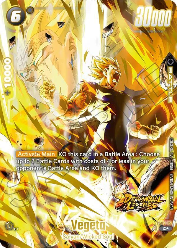 Vegeta (Bonus Pack Alternate Art) - FS09-15: Starter Deck 9: Shallot