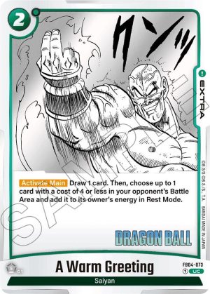 A Warm Greeting - FB04-073: Manga Booster 01