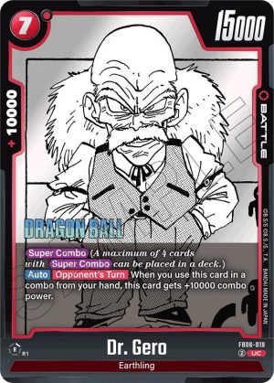 Dr. Gero - FB06-019: Manga Booster 01