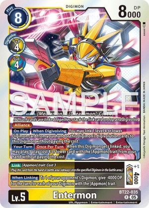 Entermon - BT22-035 R: Cyber Eden